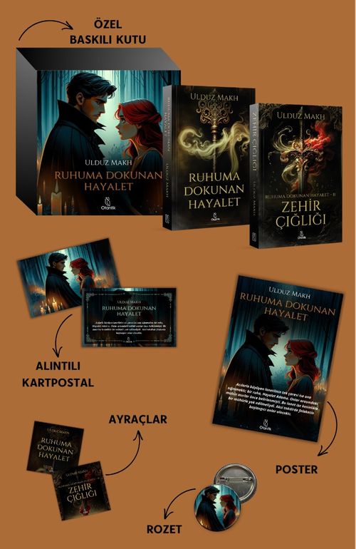 Ruhuma Dokunan Hayalet Özel Kutulu Set (2 Kitap)