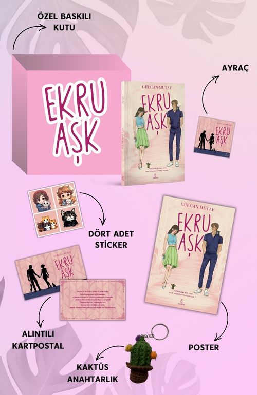 Ekru Aşk Özel Kutulu Set 