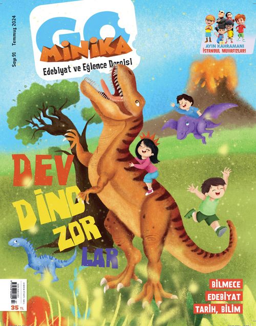minikaGO Aylık Çocuk Dergisi Sayı:91 Temmuz 2024