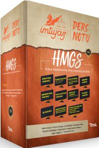İmtiyaz Hmgs Ders Notu Konu Anlatımı Seti