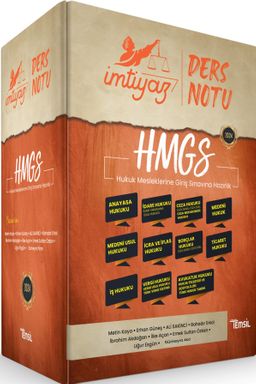 İmtiyaz Hmgs Ders Notu Konu Anlatımı Seti