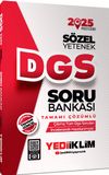 2025 DGS Sözel Yetenek Tamamı Çözümlü Soru Bankası