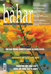 Berfin Bahar Aylık Kültür Sanat ve Edebiyat Dergisi Sayı:317 Temmuz 2024