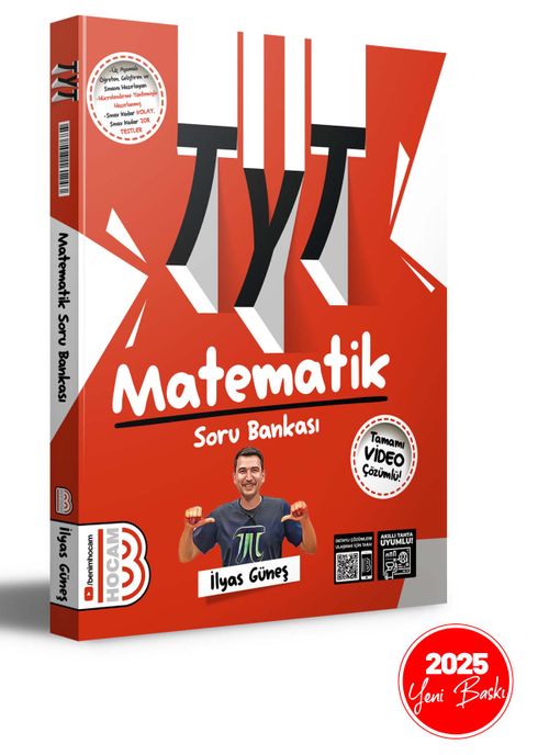 2025 TYT Matematik Tamamı Video Çözümlü Soru Bankası