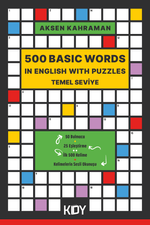 500 Basic Words in English with Puzzles (Temel Seviye) 