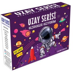 Uzay Serisi Gezegenleri Geziyorum  (Kutulu 10 Kitap - Renkli - Resimli - Test İlaveli)