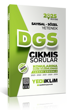 2025 DGS Sayısal-Sözel Yetenek Tamamı Çözümlü Konularına Göre Çıkmış Sorular
