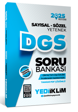 2025 DGS Sayısal Sözel Yetenek Tamamı Çözümlü Son 7 Sınav Çıkmış Sorular