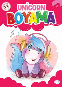 Sevimli Unicorn Boyama