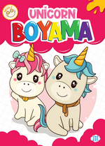 Neşeli Unicorn Boyama