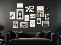 Vogue Temalı Eklektik Poster Seti