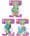 Dinozor Boyama Seti (3 Kitap Takım)