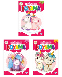 Unicorn Boyama Seti (3 Kitap Takım)