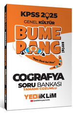 2025 KPSS Genel Kültür Bumerang Coğrafya Tamamı Çözümlü Soru Bankası