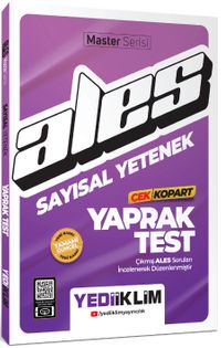 2025 ALES Sayısal Yetenek Çek Kopart Yaprak Test