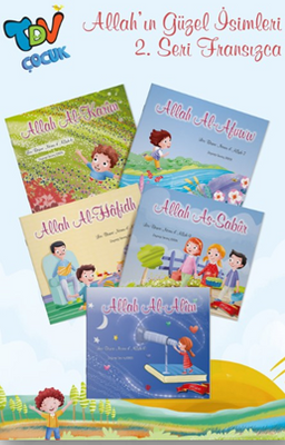 Les Beaux Noms d'Allah (Allah'ın Güzel İsimleri 2 Set 5 Kitap)