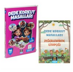 1. Sınıf Okuma Seti Dede Korkut Masalları 10 Kitap + Değerlendirme Kitapçığı İlaveli