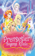 Prensesler Boyama Kitabı