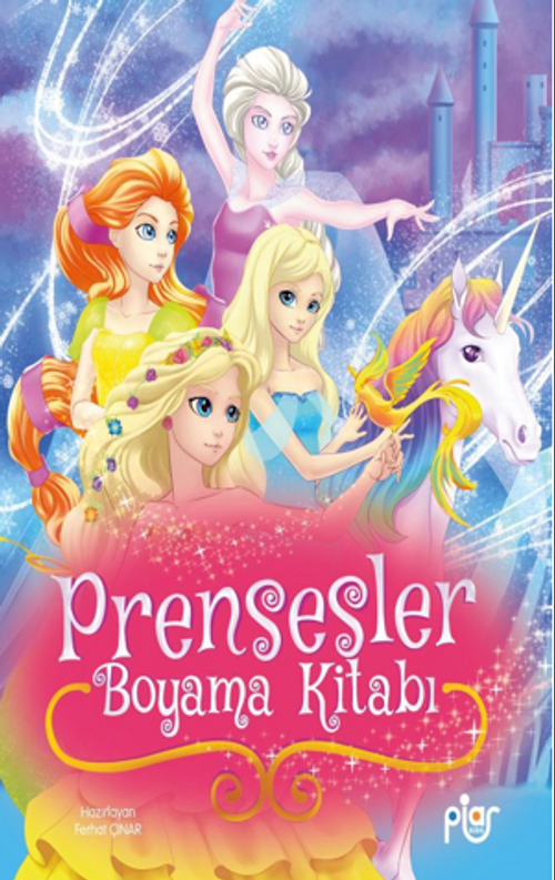 Prensesler Boyama Kitabı