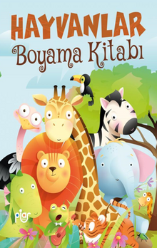 Hayvanlar Boyama Kitabı