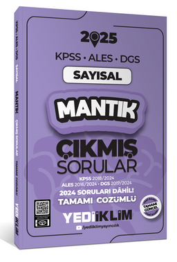 2025 KPSS ALES DGS Sayısal Mantık Çıkmış Sorular ve Çözümleri