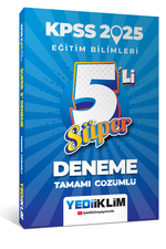 2025 KPSS Eğitim Bilimleri Tamamı Çözümlü Süper 5'li Deneme