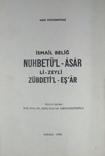 Nuhbetü'l-Asar Li-Zeyli Zübdeti'l-Eş'ar (2-F-11)