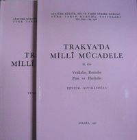 Trakyada Milli Mücadele 2 Cilt / 13-Z-14