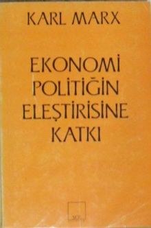 Ekonomi Politiğin Eleştirisine Katkı (13-A-28)