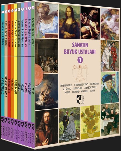 Sanatın Büyük Ustaları Set 1 (10 Kitap)