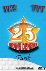 YKS TYT Tarih 25 Branş Deneme