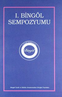 I. Bingöl Sempozyumu (2-E-5)