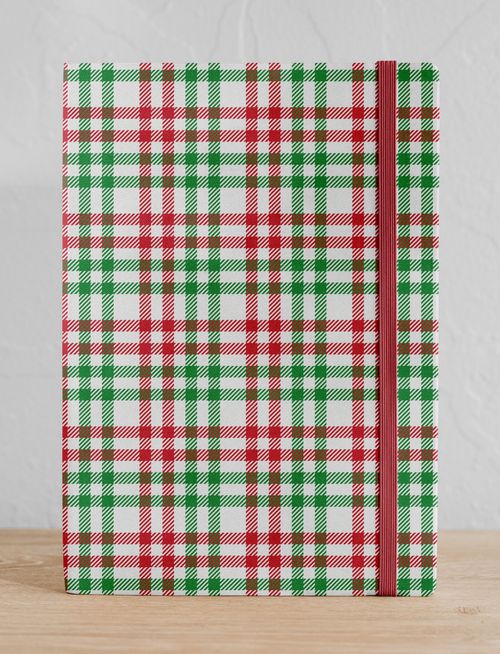 İnce Kareli Ekose Defter (STK06)