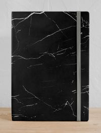 Siyah Mermer Defter (STK08)