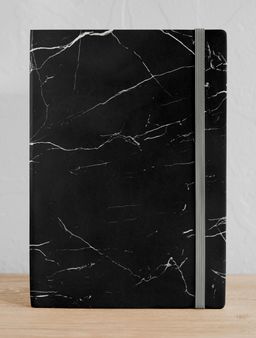 Siyah Mermer Defter (STK08)