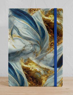 Lacivert Mermer Defter (STK26 )