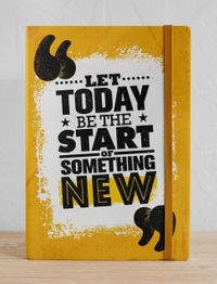Let Today be The Start of Something New Defter (STK 30)