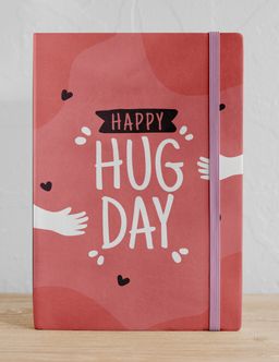 Happy Hug Day Defter (STK 32)