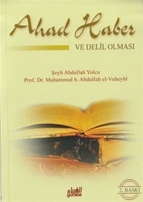Ahad Haber ve Delil Olması (Çanta Boy)