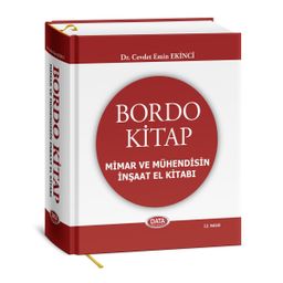 Bordo Kitap: Mimar Ve Mühendisin İnşaat El Kitabı (Ciltli)