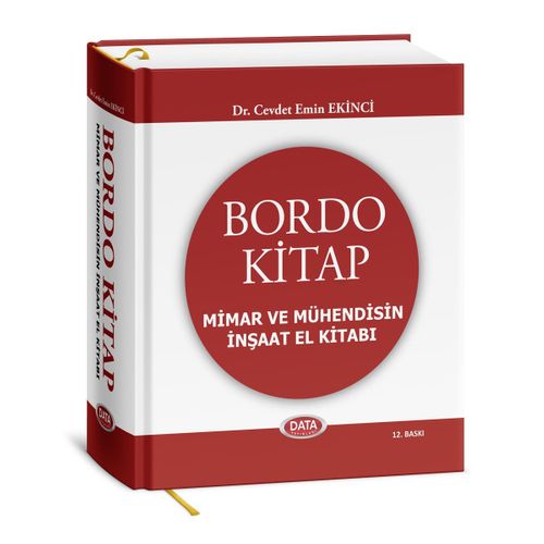 Bordo Kitap: Mimar Ve Mühendisin İnşaat El Kitabı (Ciltli)