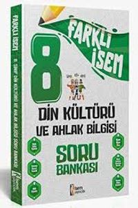 Farklı İsem LGS 8. Sınıf Din Kültürü ve Ahlak Bilgisi Soru Bankası 