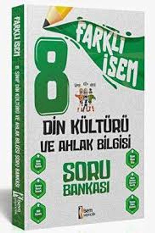 Farklı İsem LGS 8. Sınıf Din Kültürü ve Ahlak Bilgisi Soru Bankası 