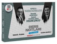 2025 KPSS A Grubu İdare ve İdari Yargılama Hukuku Video Ders Notları