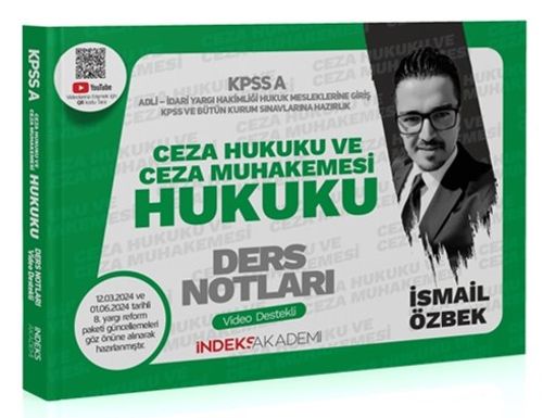 2025 KPSS A Grubu Ceza Hukuku ve Ceza Muhakemesi Hukuku Video Ders Notları 