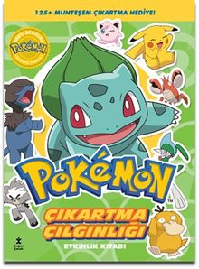 Pokémon - Bulbasaur Çıkartma Çılgınlığı Etkinlik Kitabı
