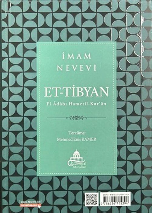 Et-Tibyan Kur'an Okuma Adapları (Arapça-Türkçe)