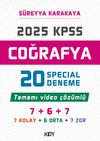 2025 KPSS Coğrafya - 20 Special Deneme