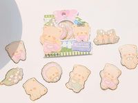 Tatlı Ayıcıklar Temalı 24 Adet Sticker Seti • Bullet Journal