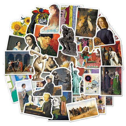 Sanat Koleksiyonu Sticker Seti